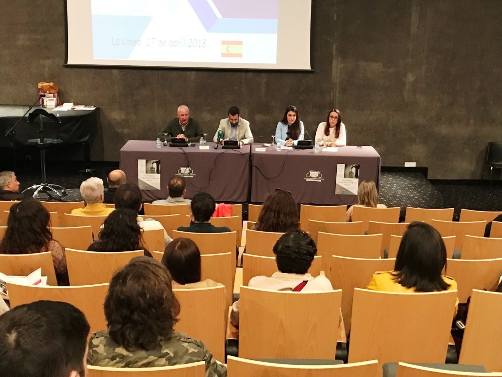 La inauguración del seminario, ayer.