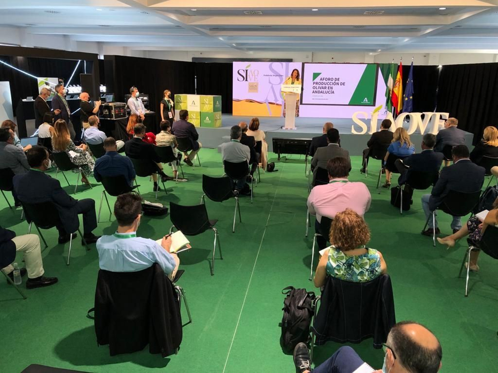 Andalucía producirá 1.050.300 toneladas de aceite de oliva en la campaña 2021-2022