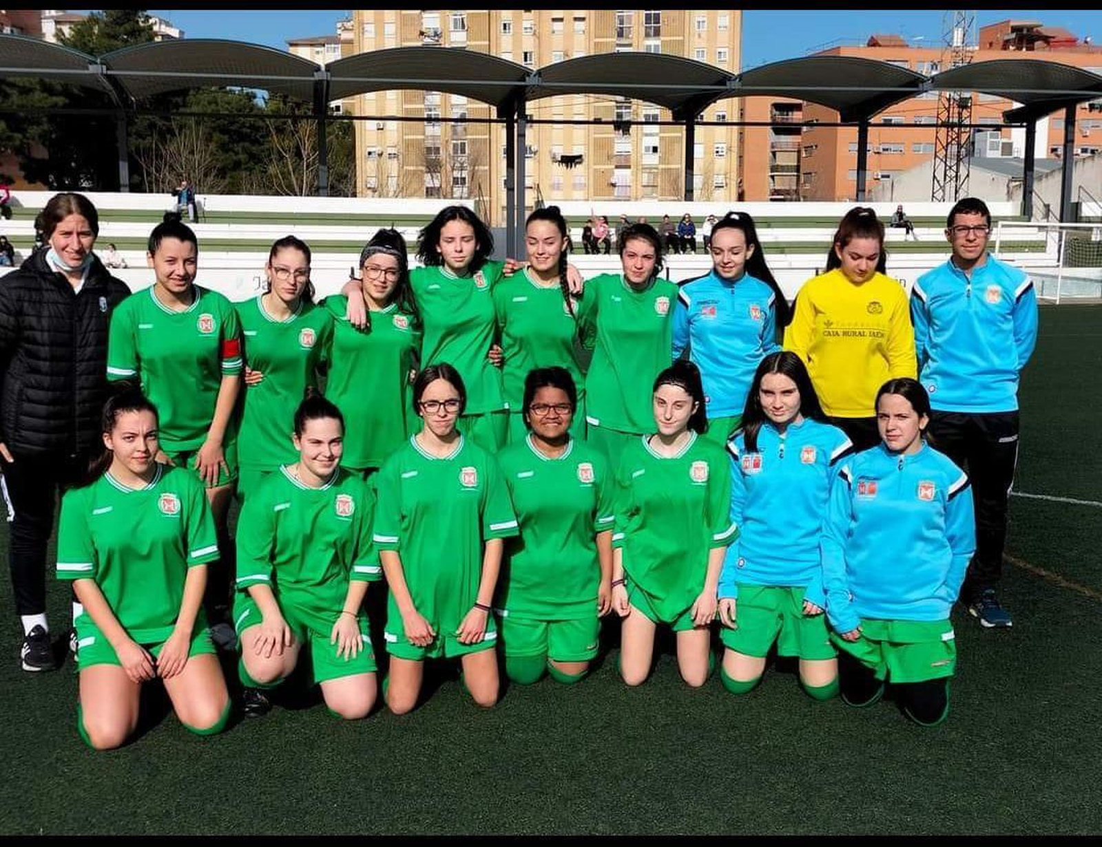 Equipo femenino del Villargordo CF de hace algunas temporadas.