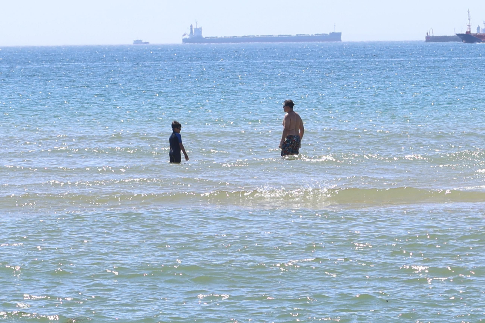 Las fotos del último domingo de playa de agosto en el Campo de Gibraltar
