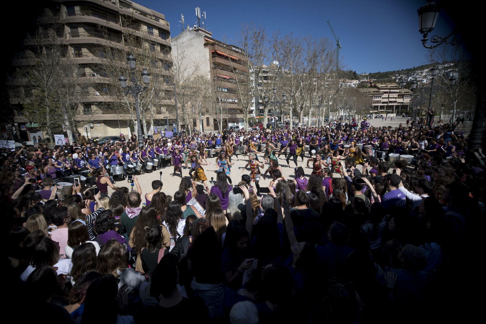 Así ha vivido Granada el 8-M