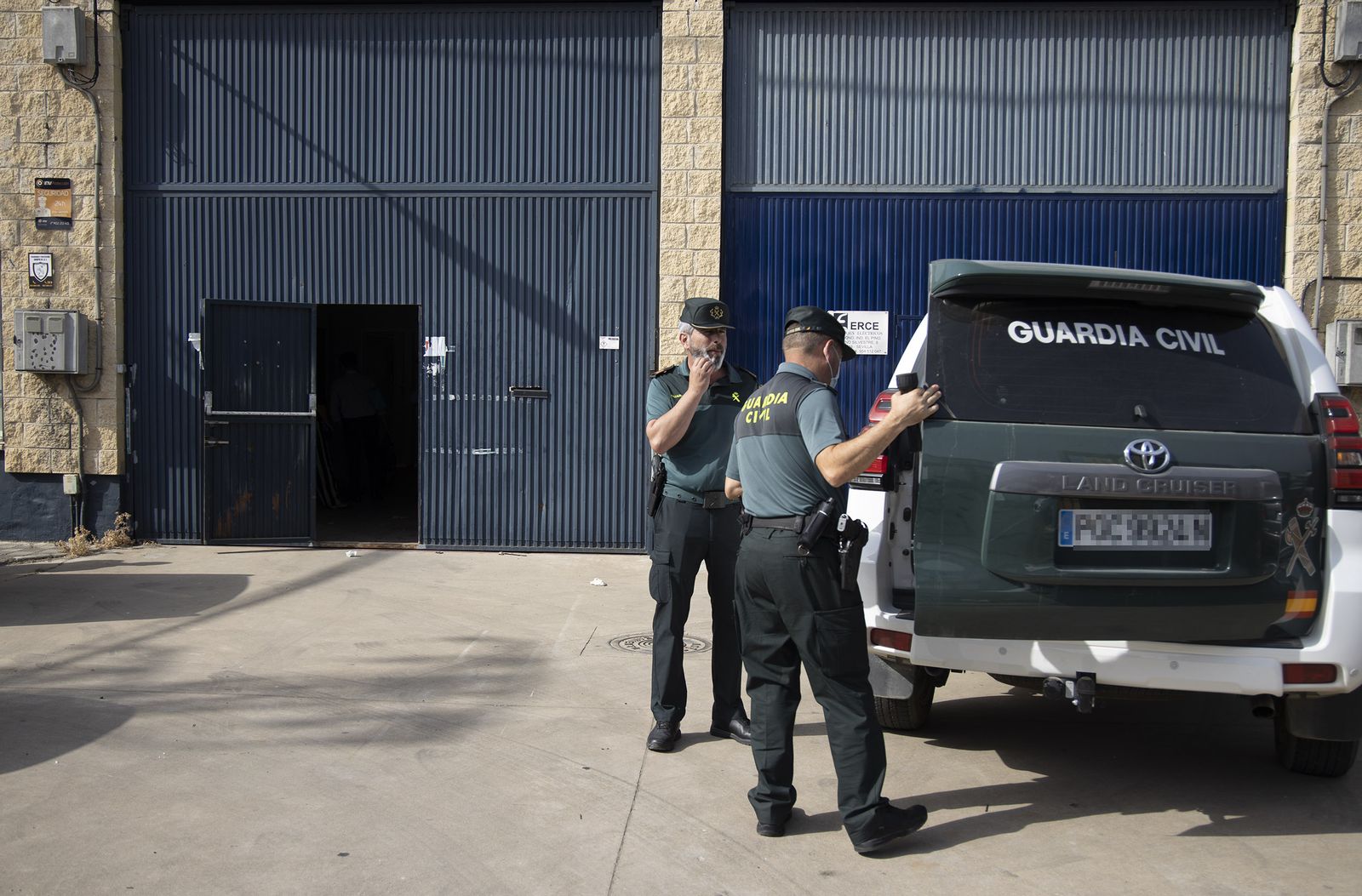 La Guardia Civil está a cargo de la investigación del siniestro.