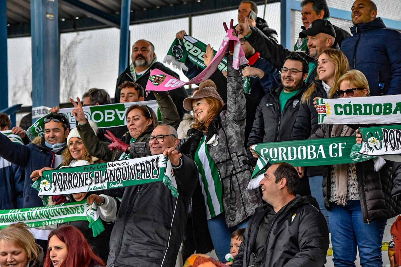 Las fotos de la afición del Córdoba CF en Talavera