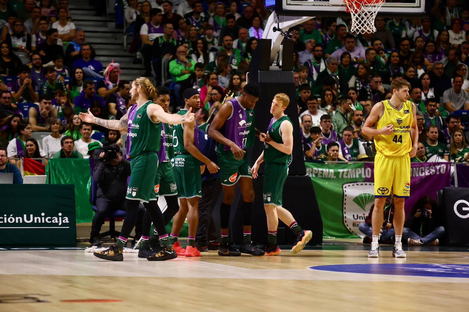 El Unicaja - Dreamland Gran Canaria, en fotos