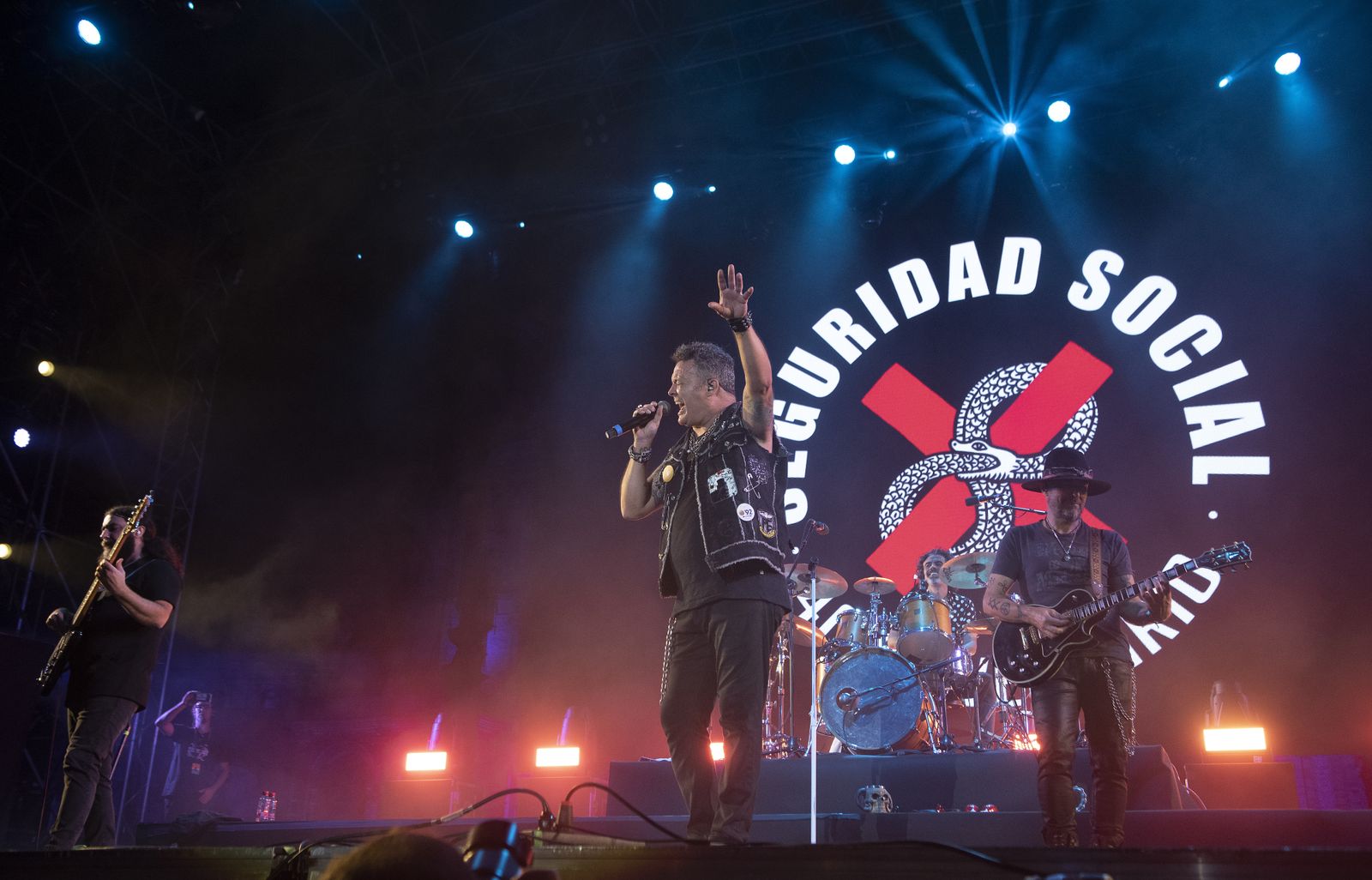 Las imágenes del concierto de Seguridad Social en Icónica