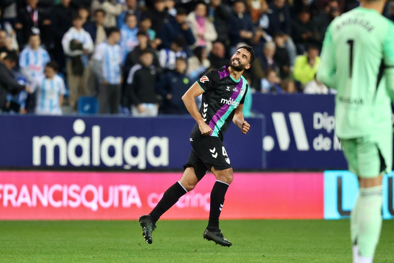 El Málaga CF-Real Zaragoza, en fotos