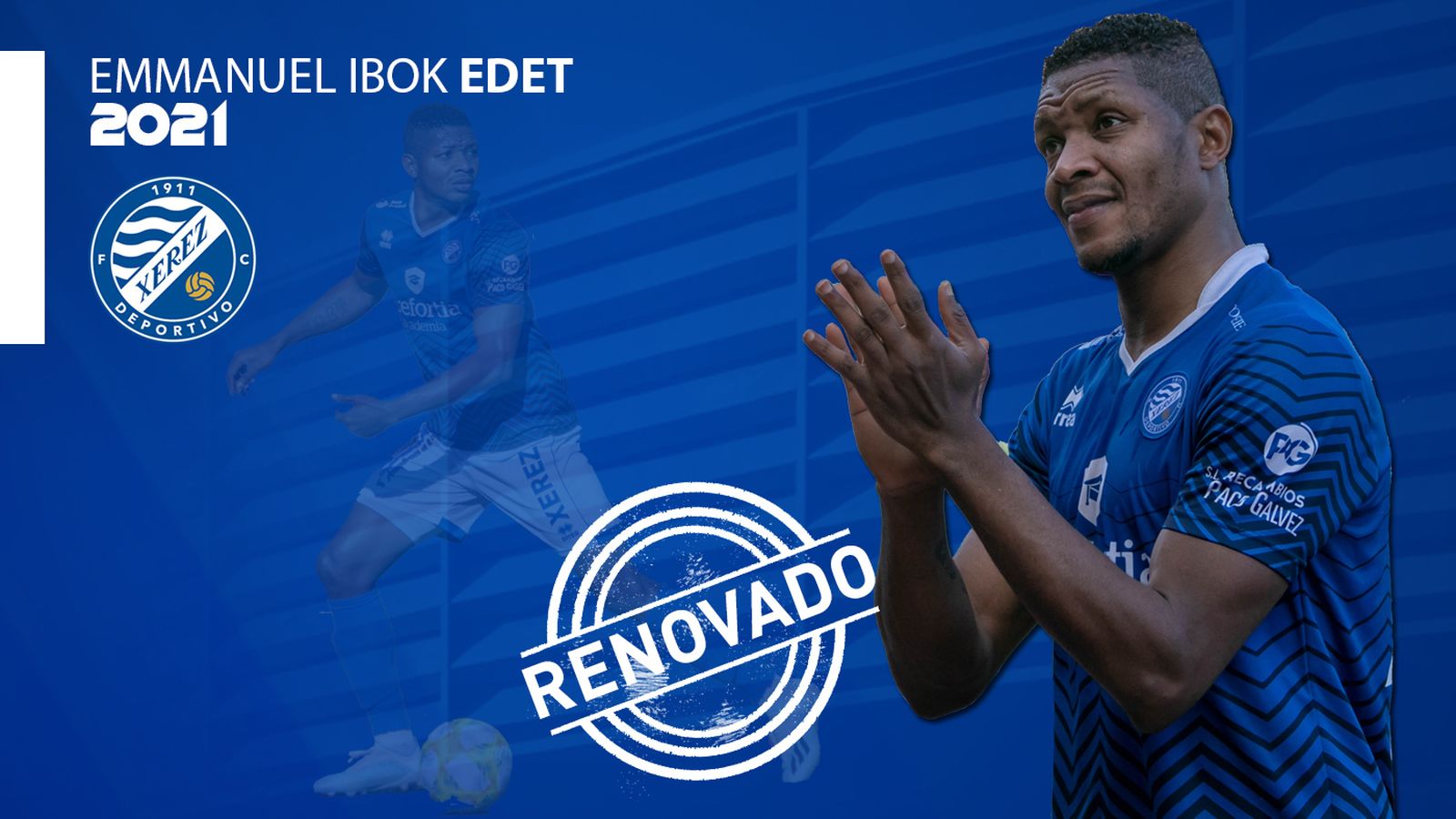 Edet seguirá defendiendo la elástica azulina una temporada más.