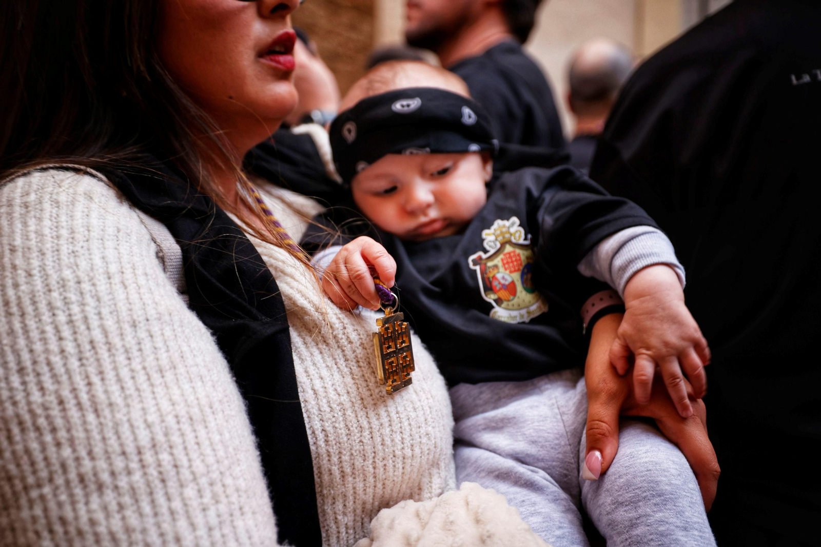 Imágenes de la cofradía del Nazareno de Santa María en la Semana Santa de Cádiz 2023