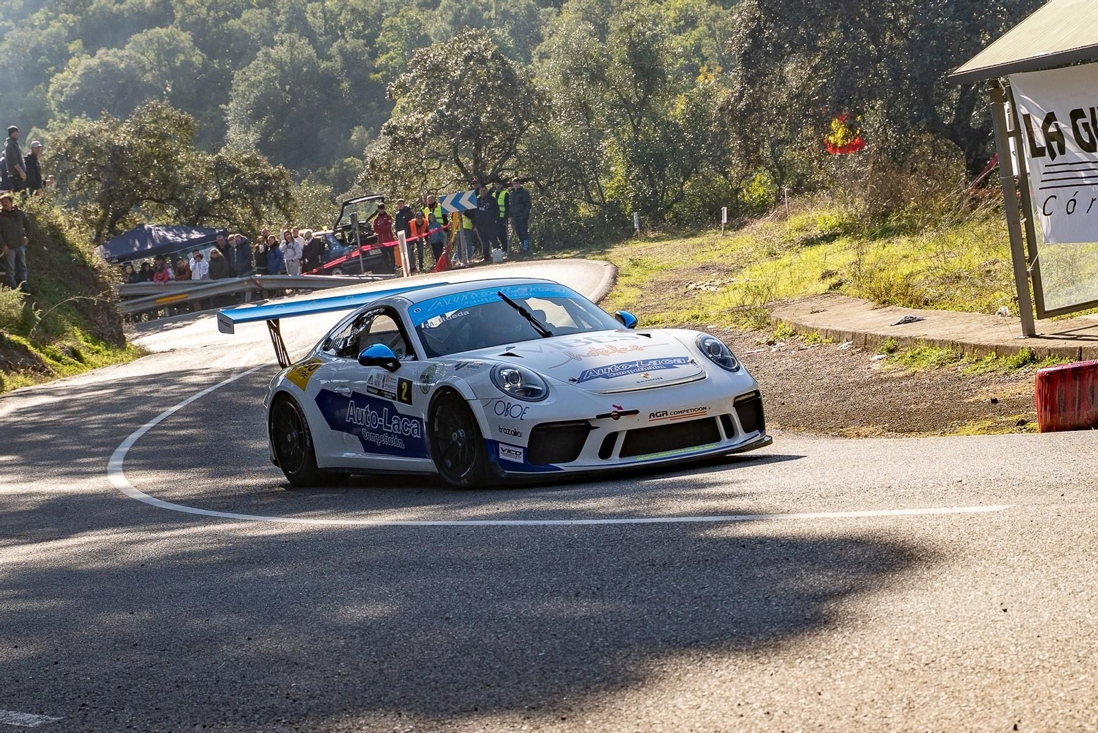 El espectacular arranque de la Subida a Trassierra, en imágenes