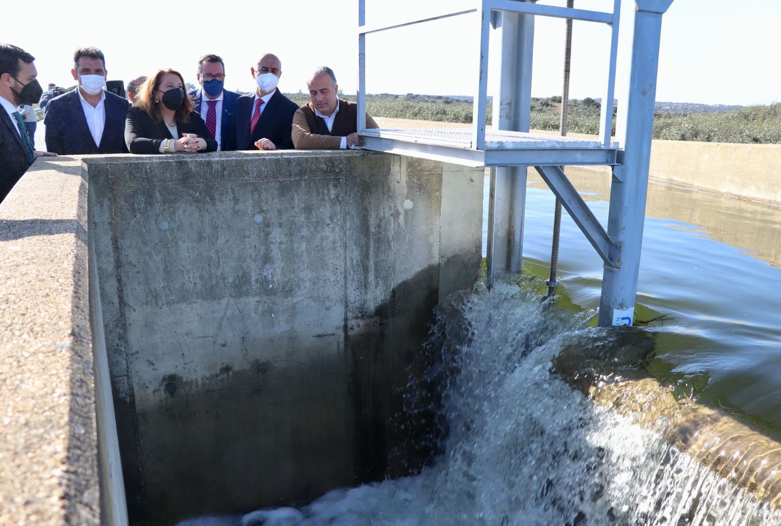 Inauguración de las mejoras en el canal de enlace directo del Tinto-Odiel-Piedras.