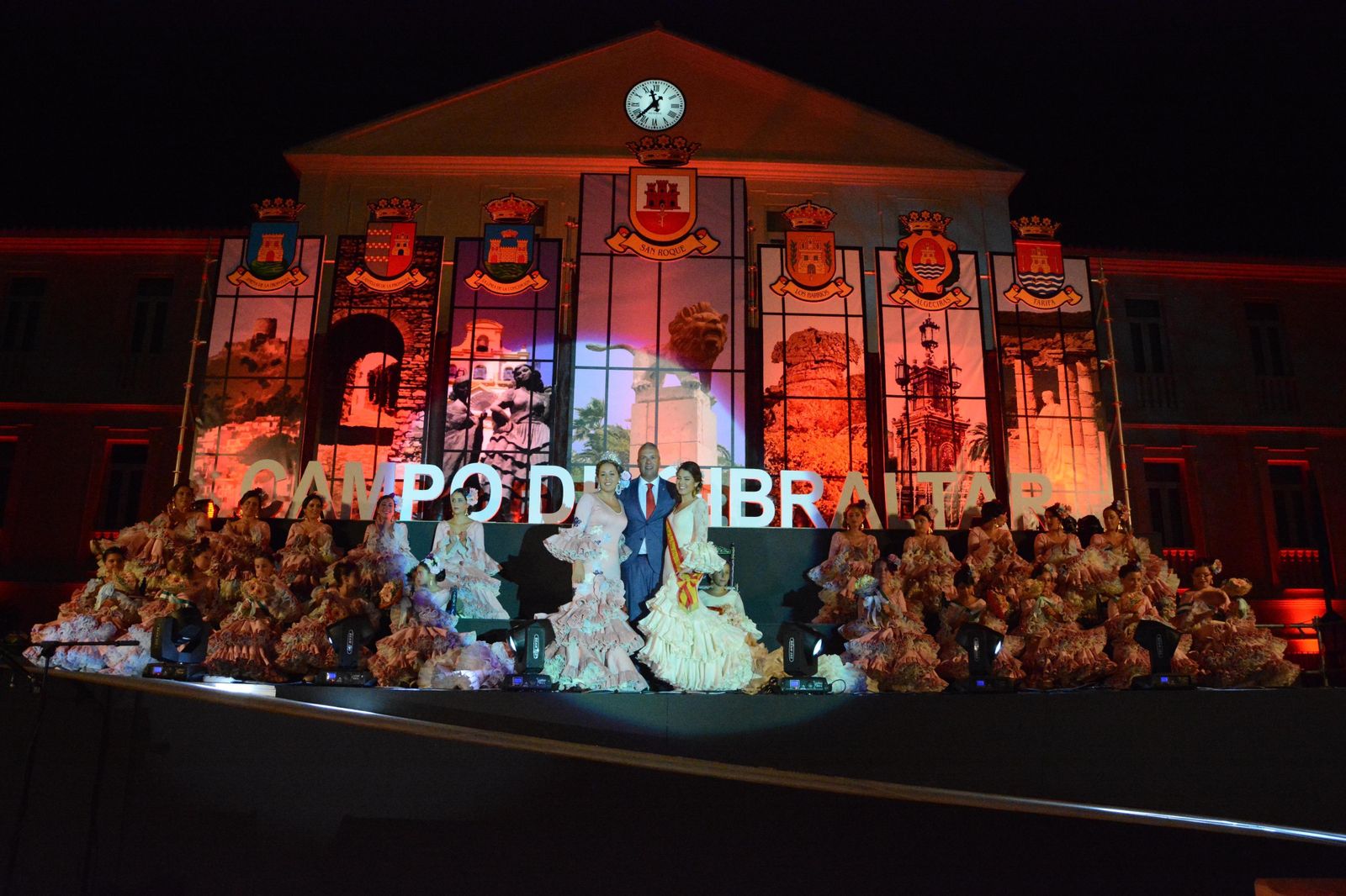 Un instante del acto de Coronación del pasado año.