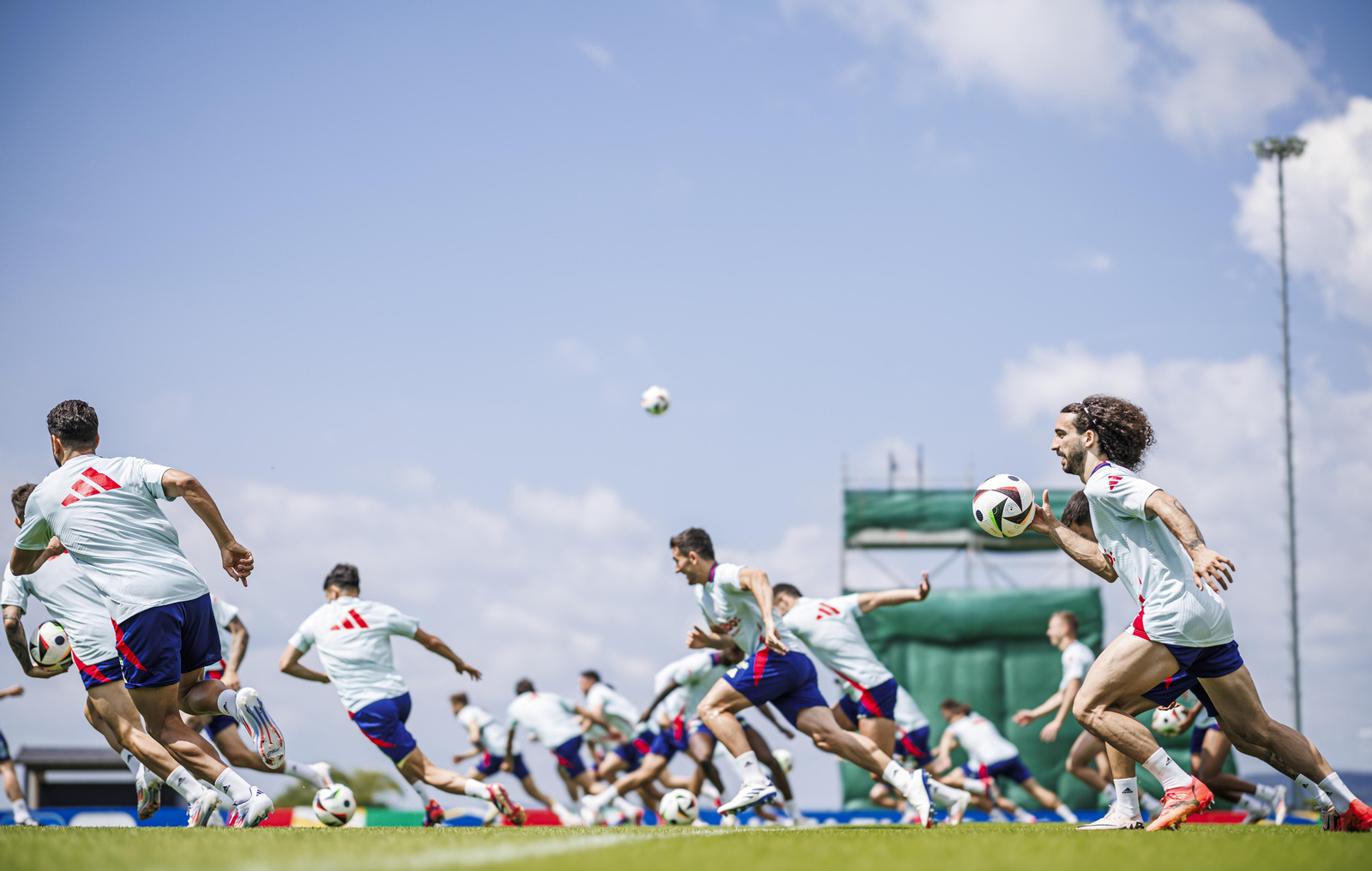 Las fotos del día de la selección española en Alemania