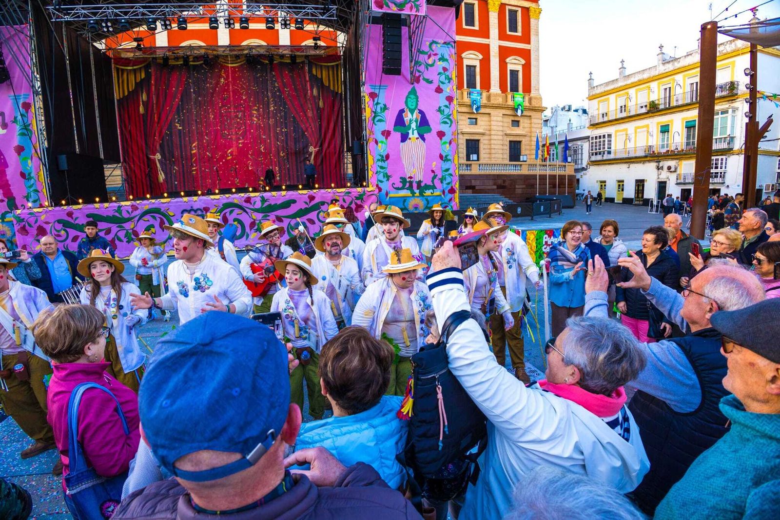 Carnaval para el público infantil en San Fernando, en imágenes