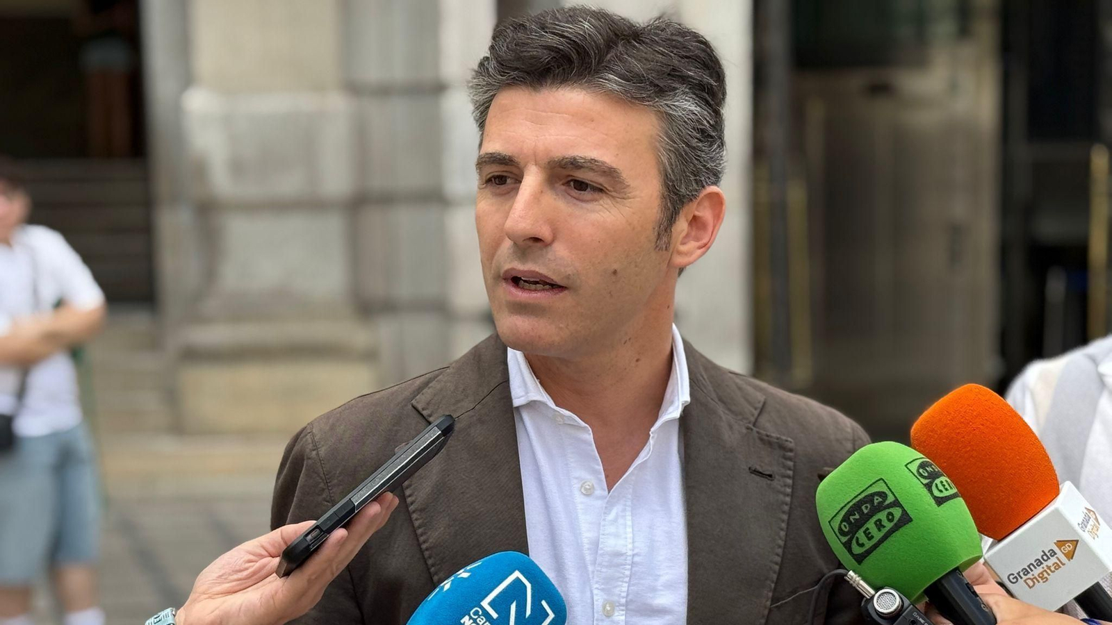 El secretario general del PP de Granada, Jorge Saavedra