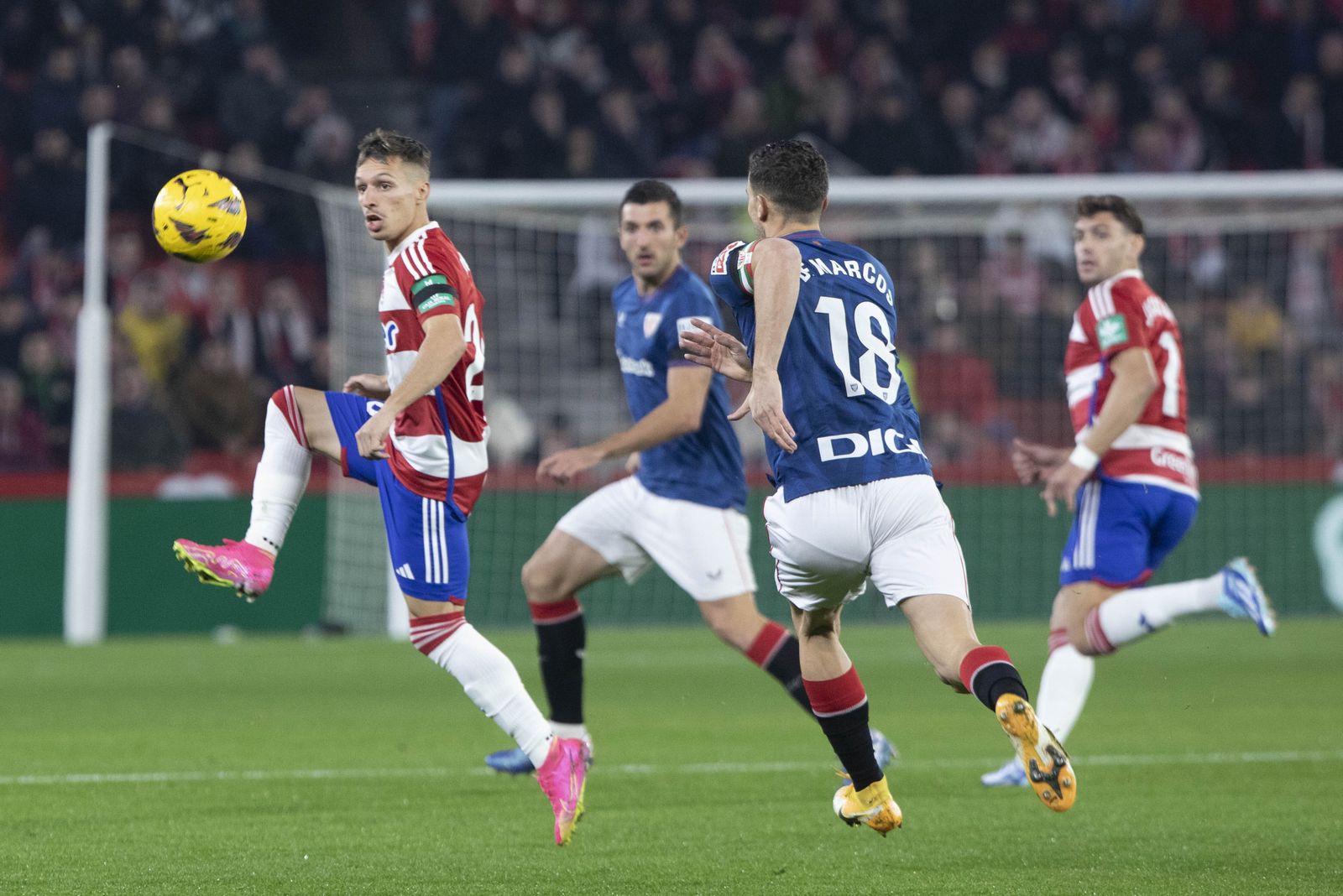 Las imágenes del partido entre el Granada CF y Athletic Club