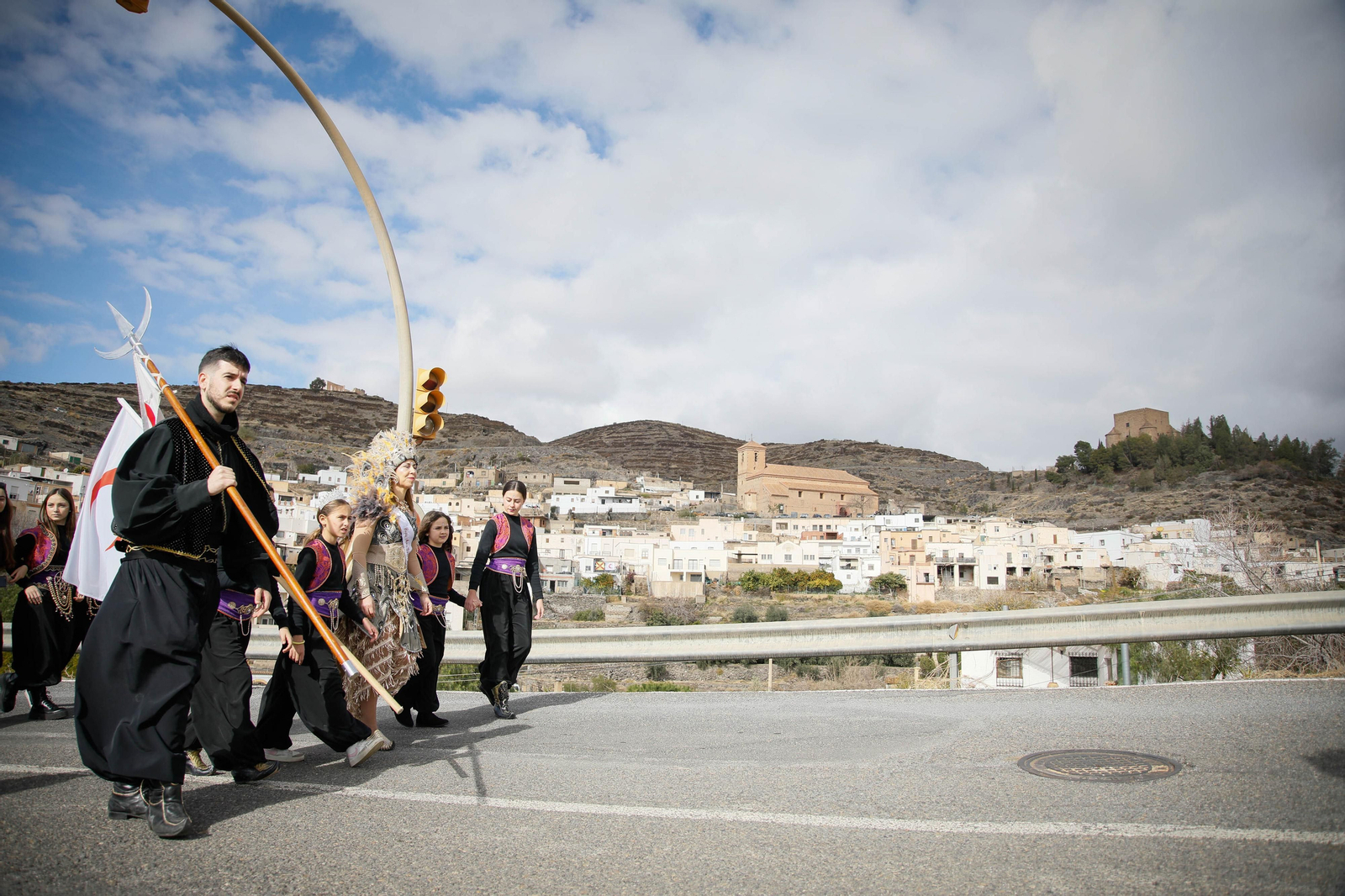 Última guerrilla en Gérgal entre moros y cristianos.