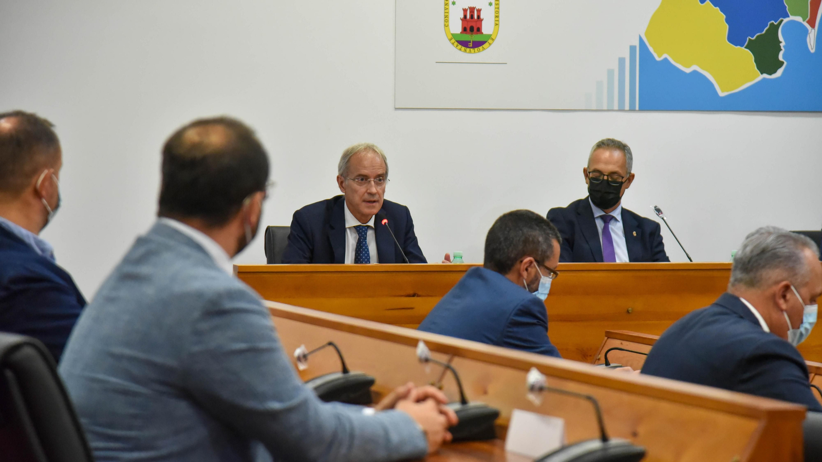 Las fotos de la entrega de la medalla de la Mancomunidad