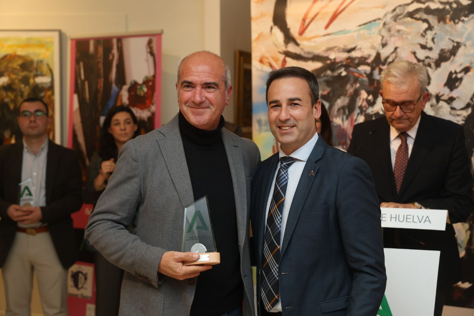 Fotografías de la exposición de ámbito taurino 'Miradas, trazos y estilo'. En el Museo de Huelva