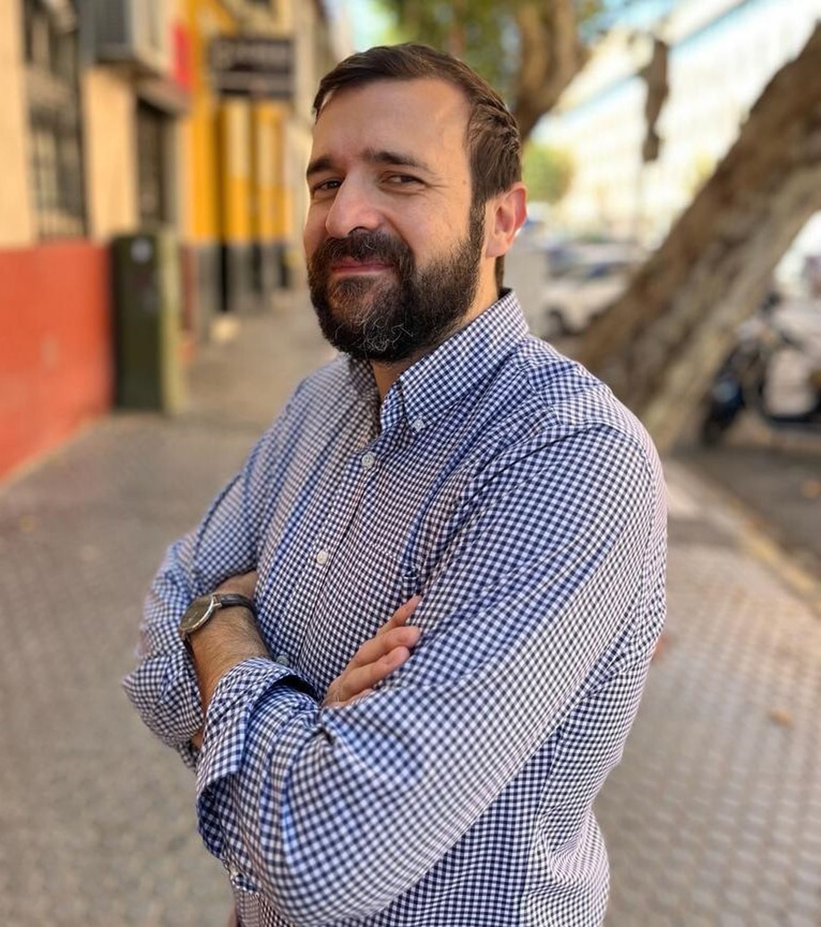 Gonzalo Alcoba, autor de 'Observación de un tigre'.