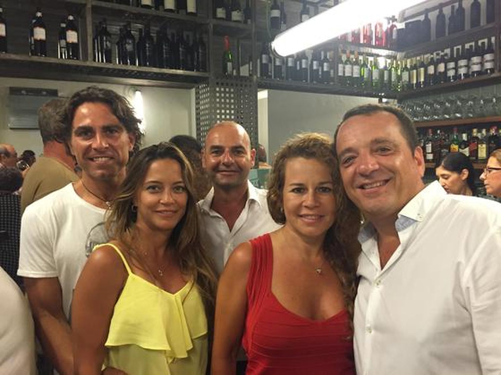 Isidoro Martínez, Maite Paúl, Pancho Jiménez, Liliana Álvarez yJosé Delgado.

Foto: Ignacio Casas de Ciria