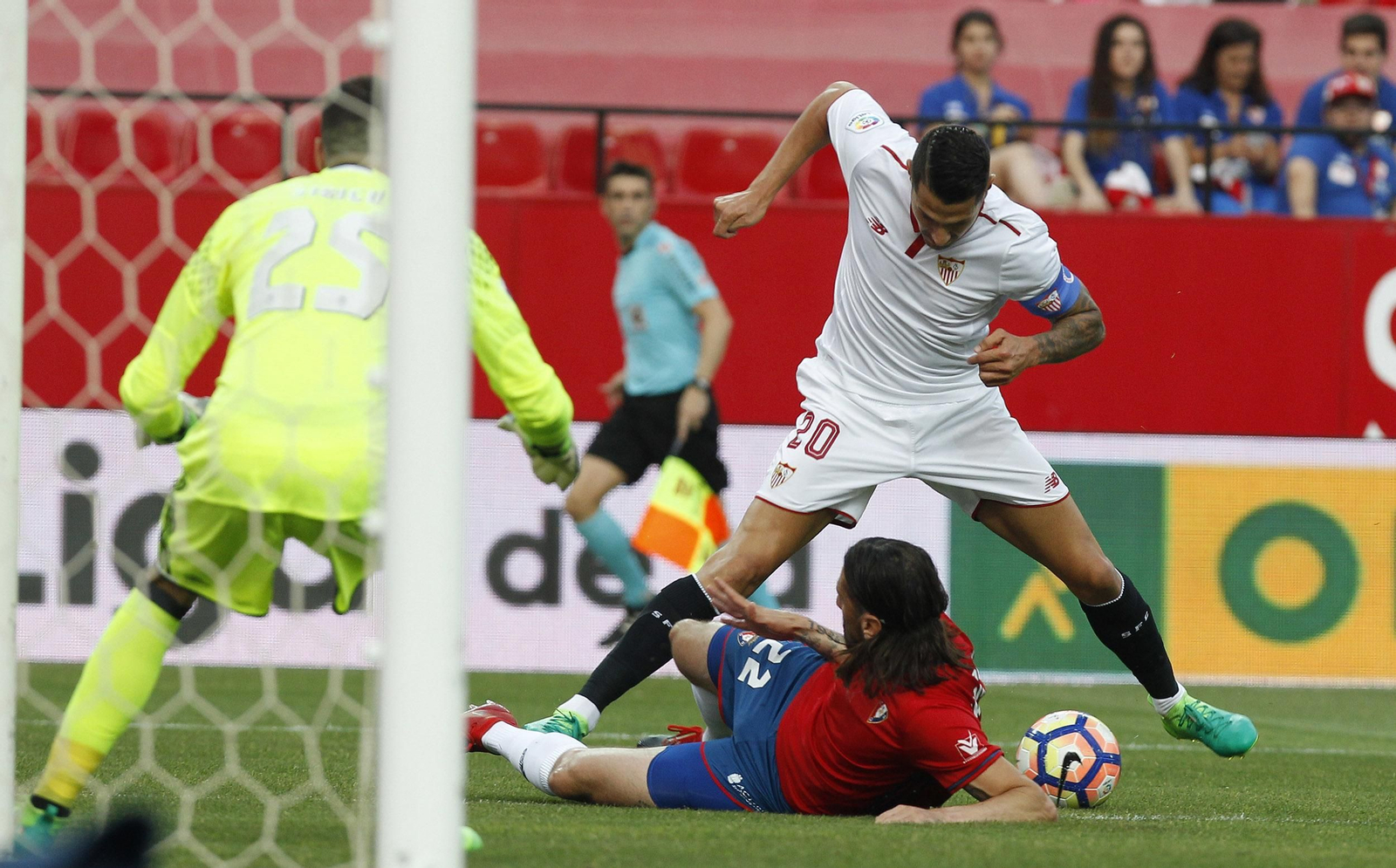 El Sevilla FC-Osasuna, en imágenes