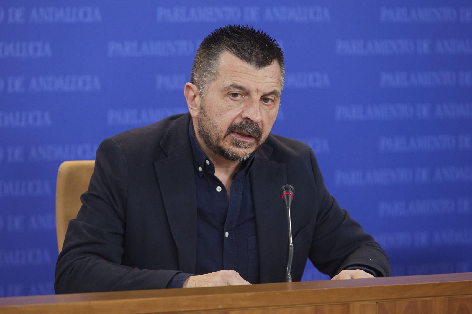 El portavoz del PP en el Parlamento de Andalucía, Toni Martín, anunció la reactivación de la Comisión Faffe.