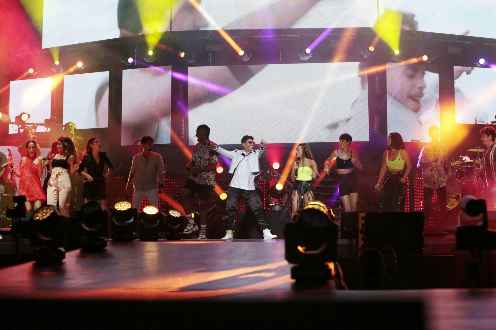 Concierto de Operación Triunfo en el Muelle de Cádiz