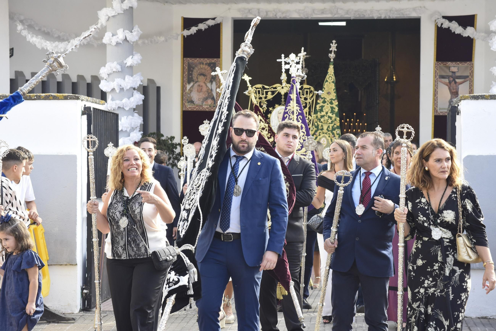 Las fotos de la procesión extraordinaria del Mayor Dolor por el 75 aniversario de su bendición
