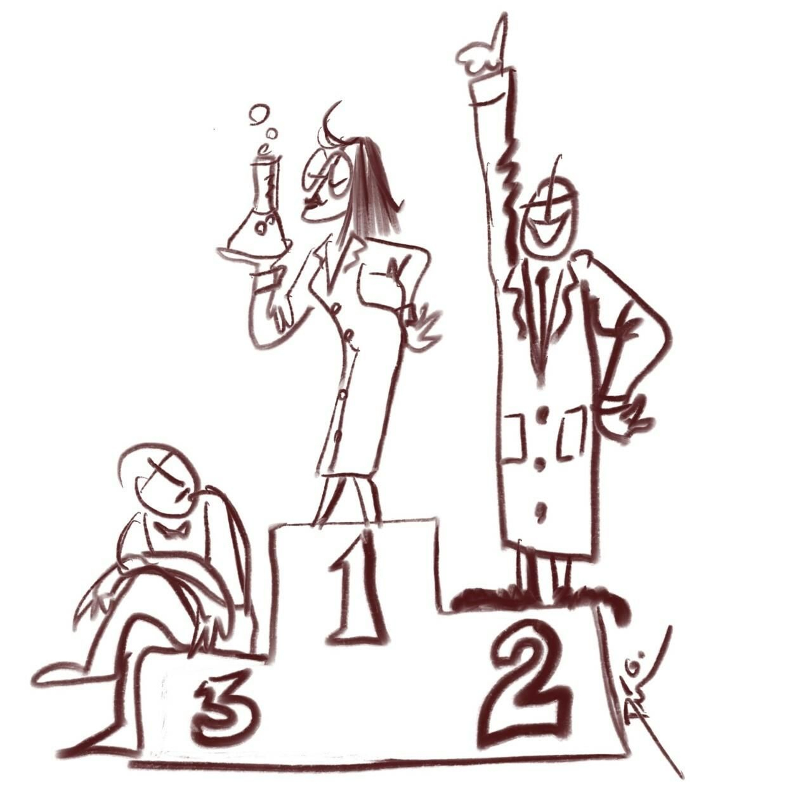 Las mujeres en las ciencias.