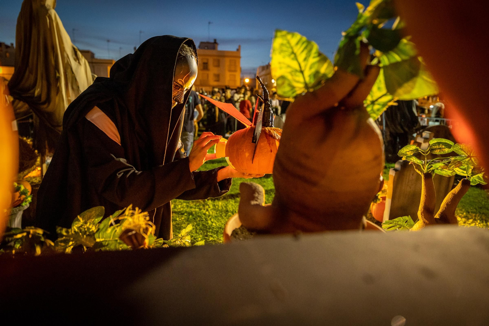 Las imágenes de la Noche de las Calabazas de Halloween en San Fernando