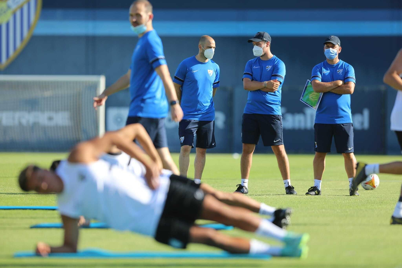 El Málaga de José Alberto ya trabaja en el césped