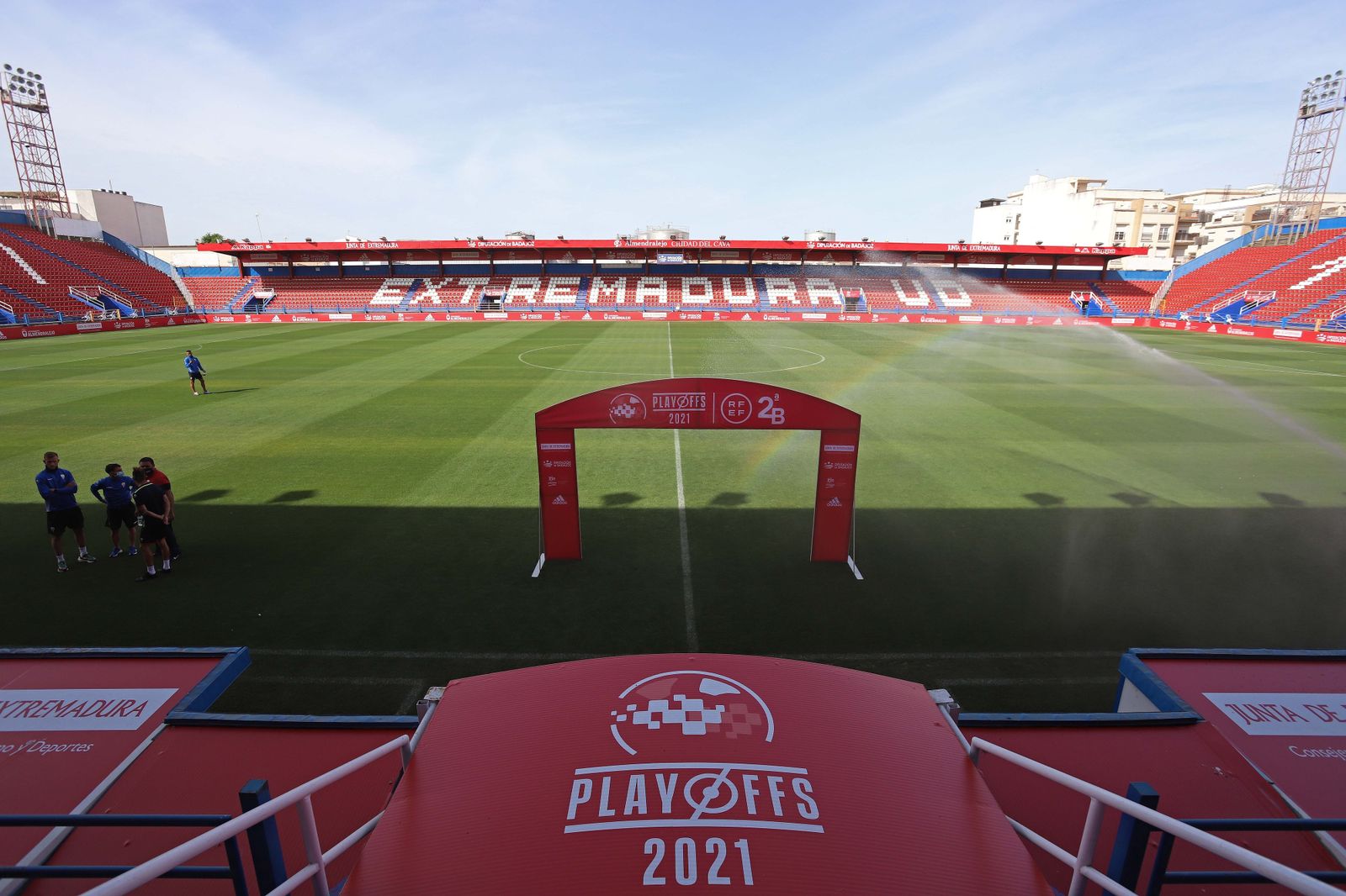 Estadio Francisco de la Hera.