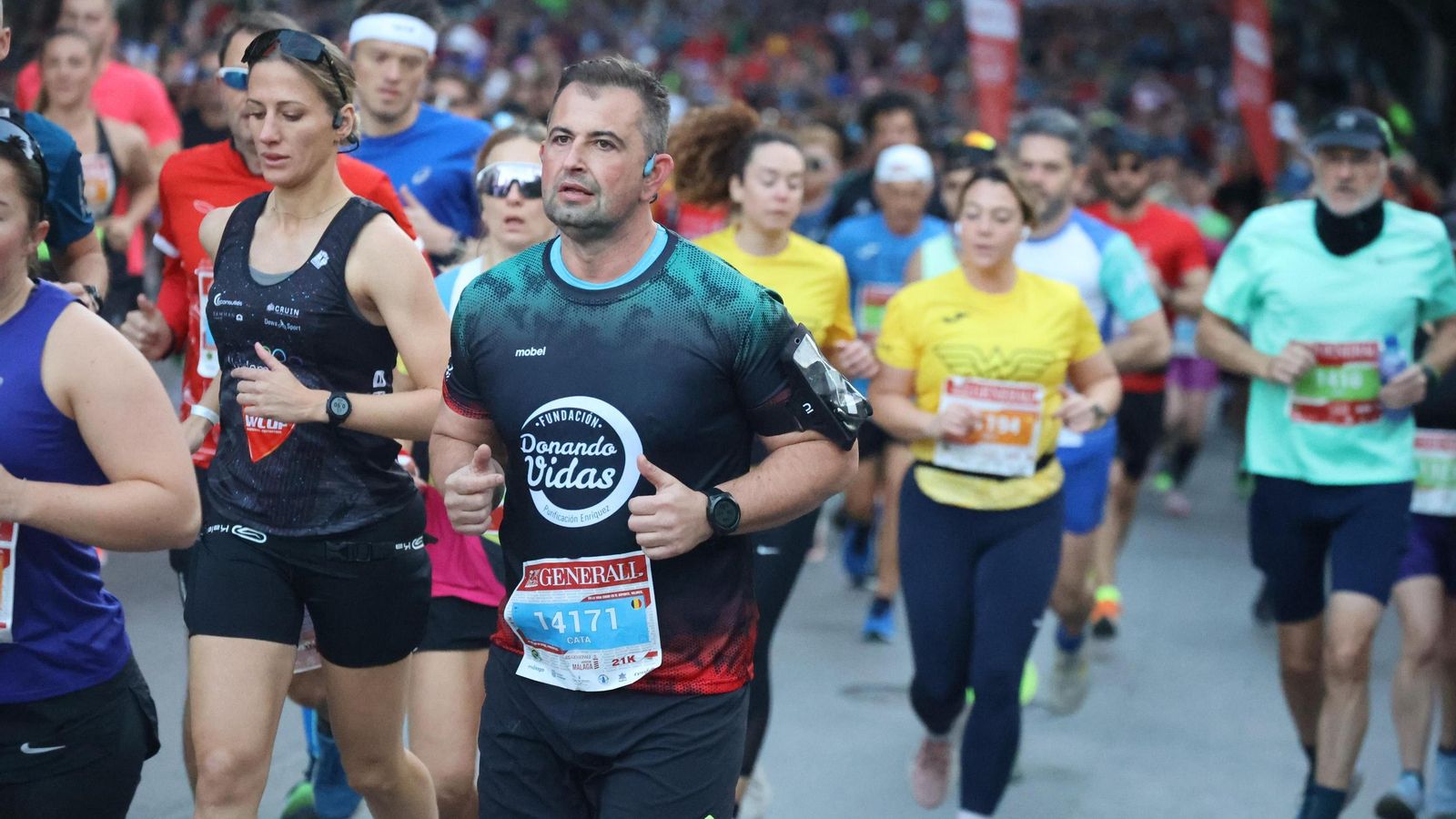 Las mejores fotos de la Maratón de Málaga 2024