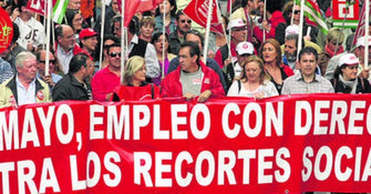 Los sindicatos llaman a la movilización con cuatro protestas en apenas ...