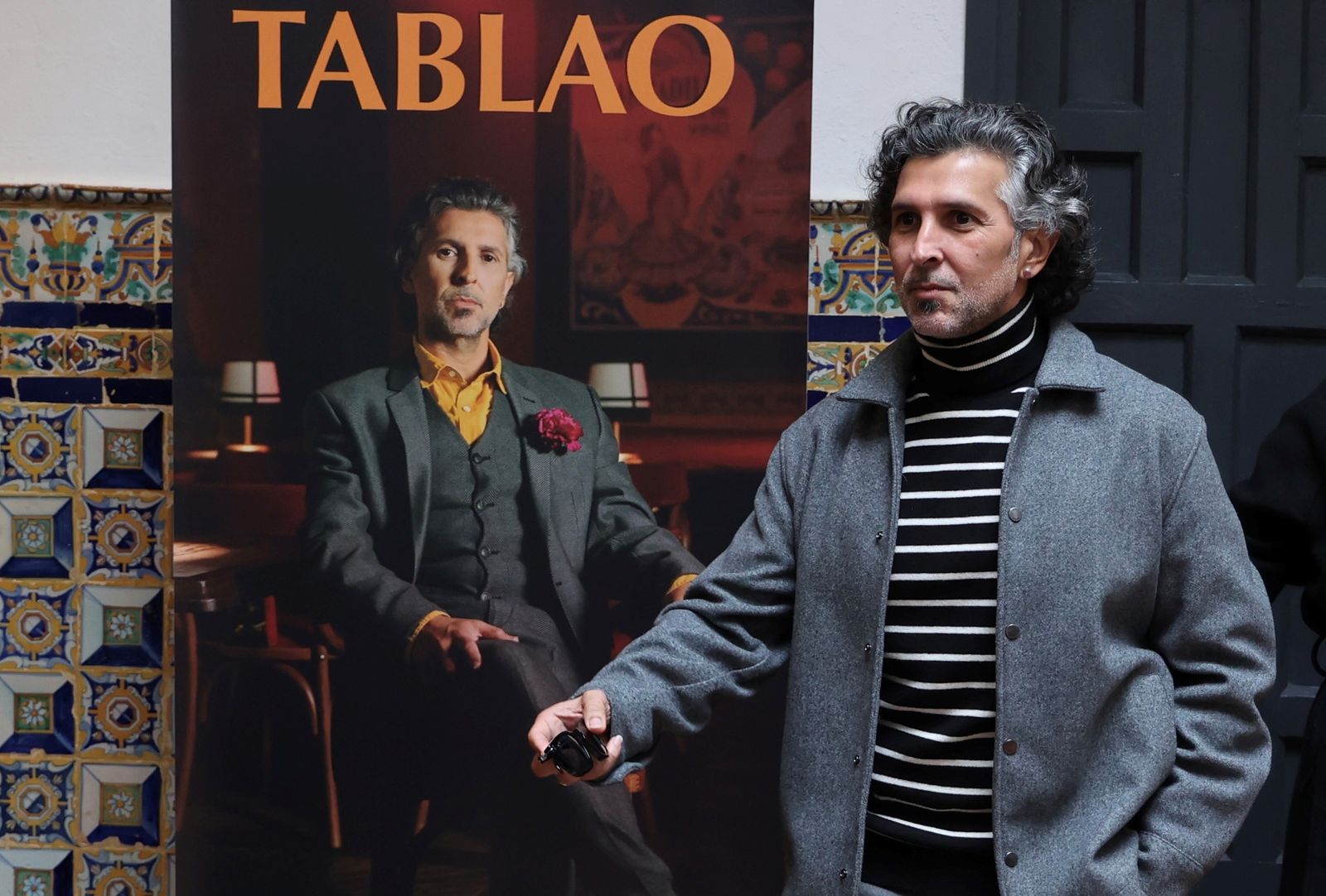 El artista onubense Arcángel.