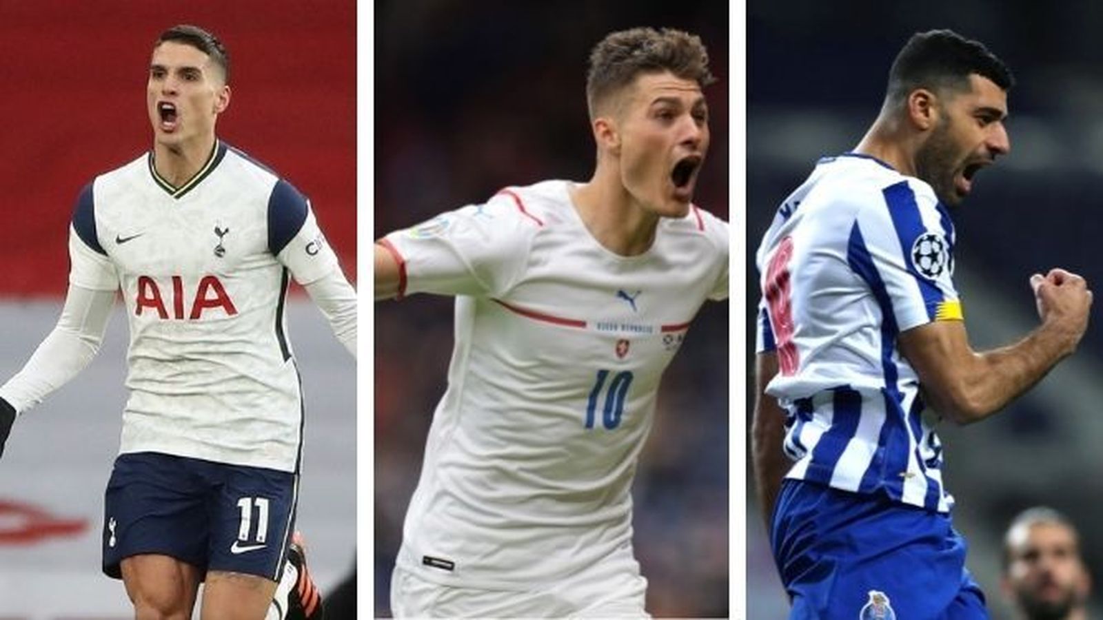 Lamela, Schick y Taremi, candidatos al 'Premio Puskas'.