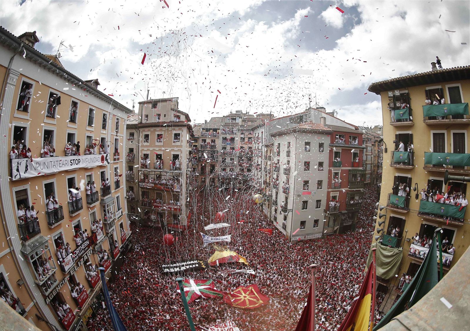 Las imágenes del Chupinazo