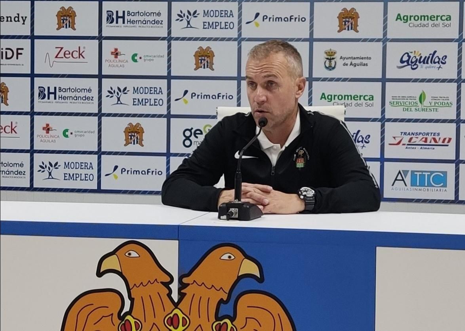 Sebas López en El Rubial.