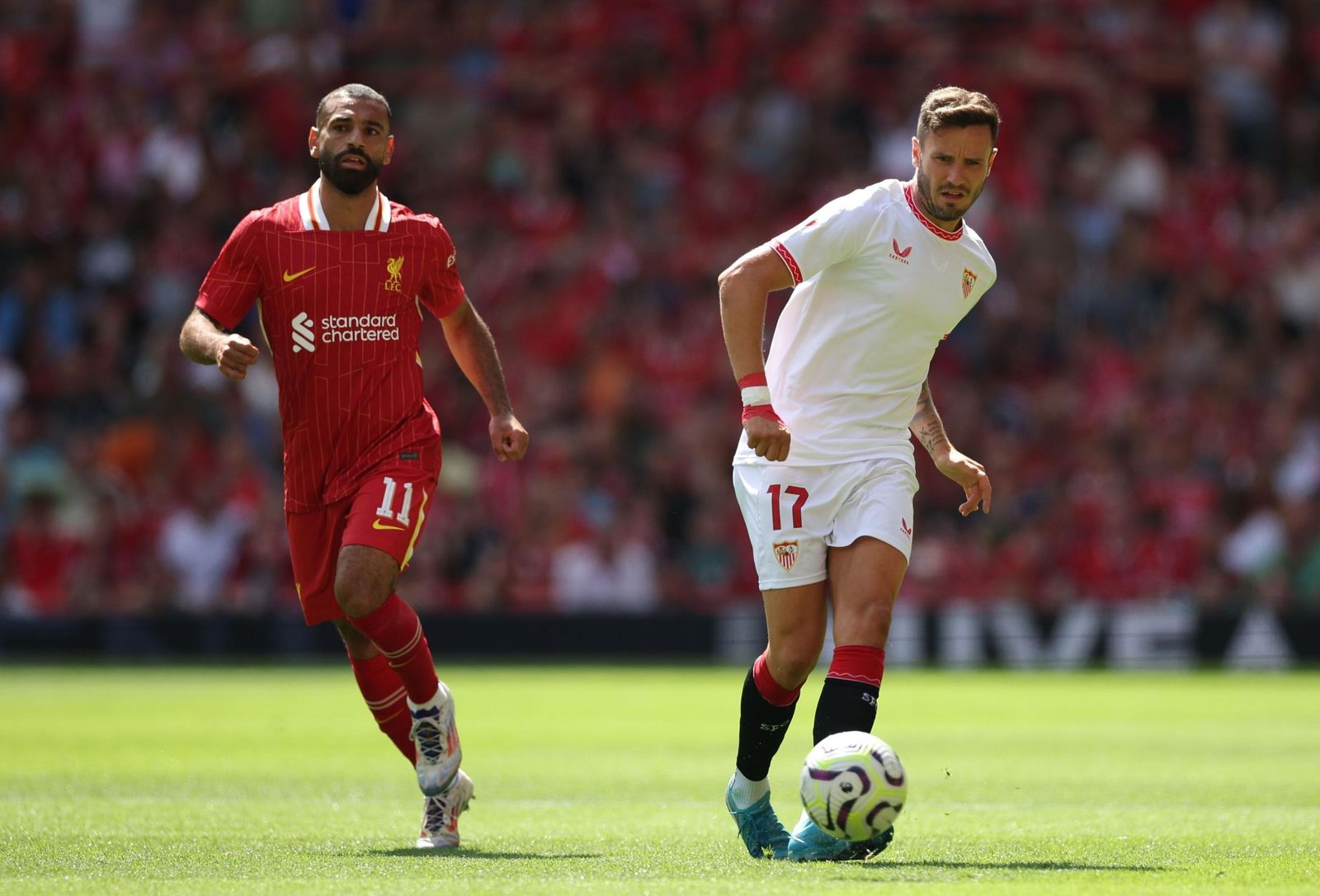 Las fotos del Liverpool - Sevilla