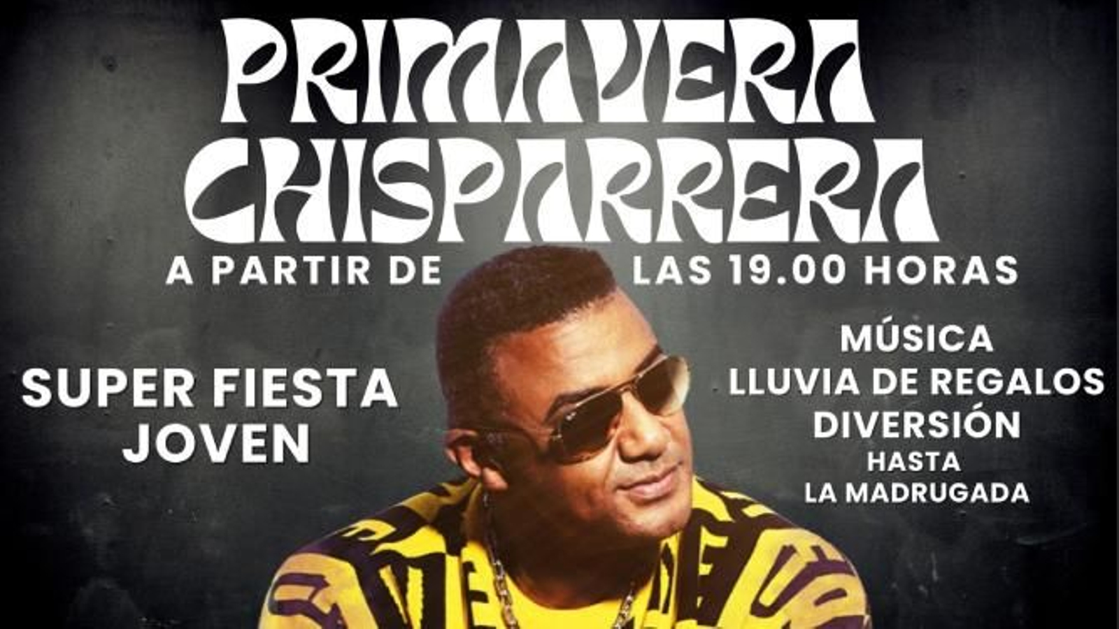 Henry Méndez, en el cartel de Primavera Chisparrera.