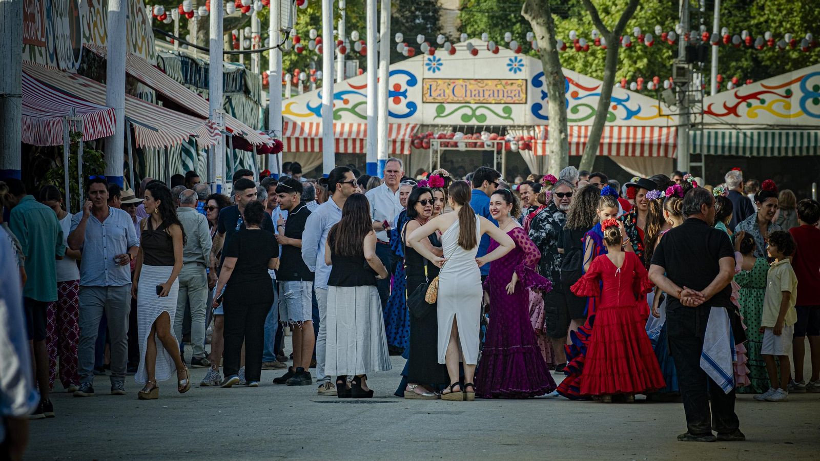 Las imágenes del sábado de feria de El Puerto 2025