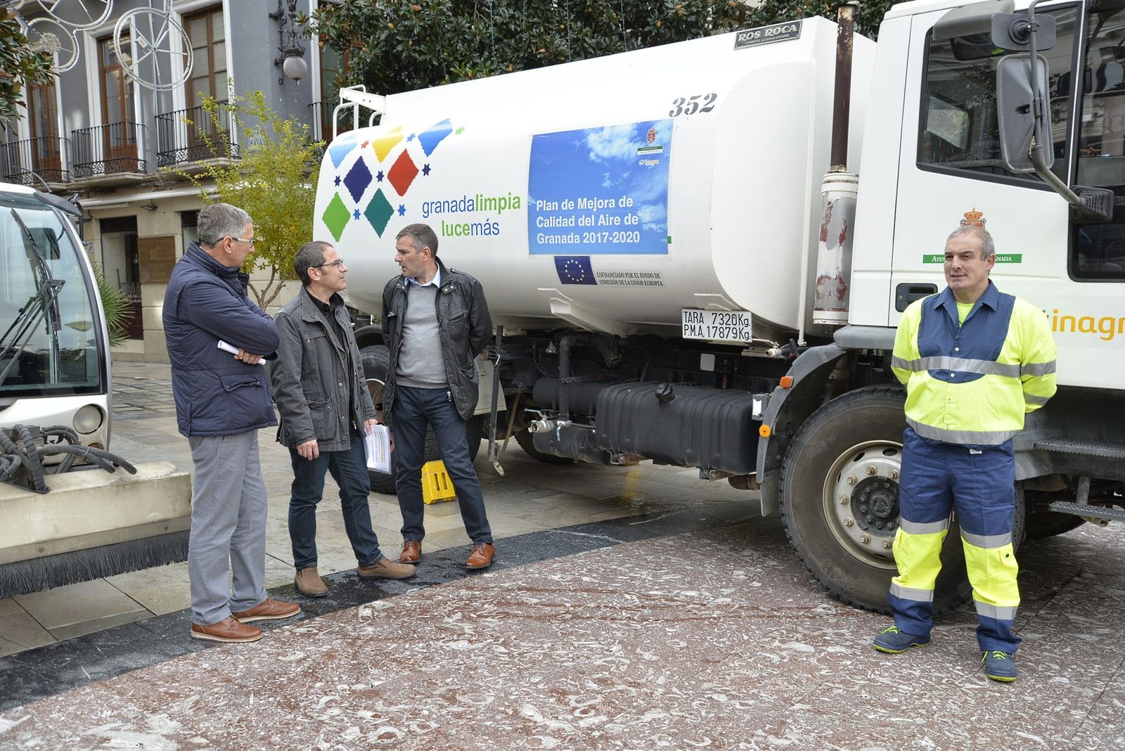 La cuba tiene capacidad para más de 10.000 litros