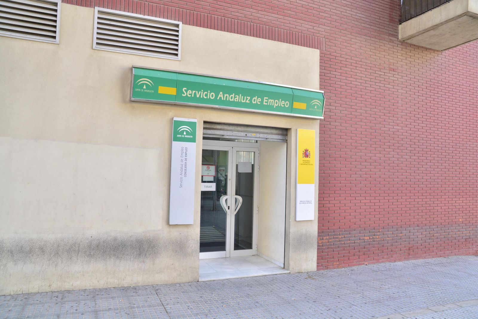 La oficina del SAE de Algeciras.