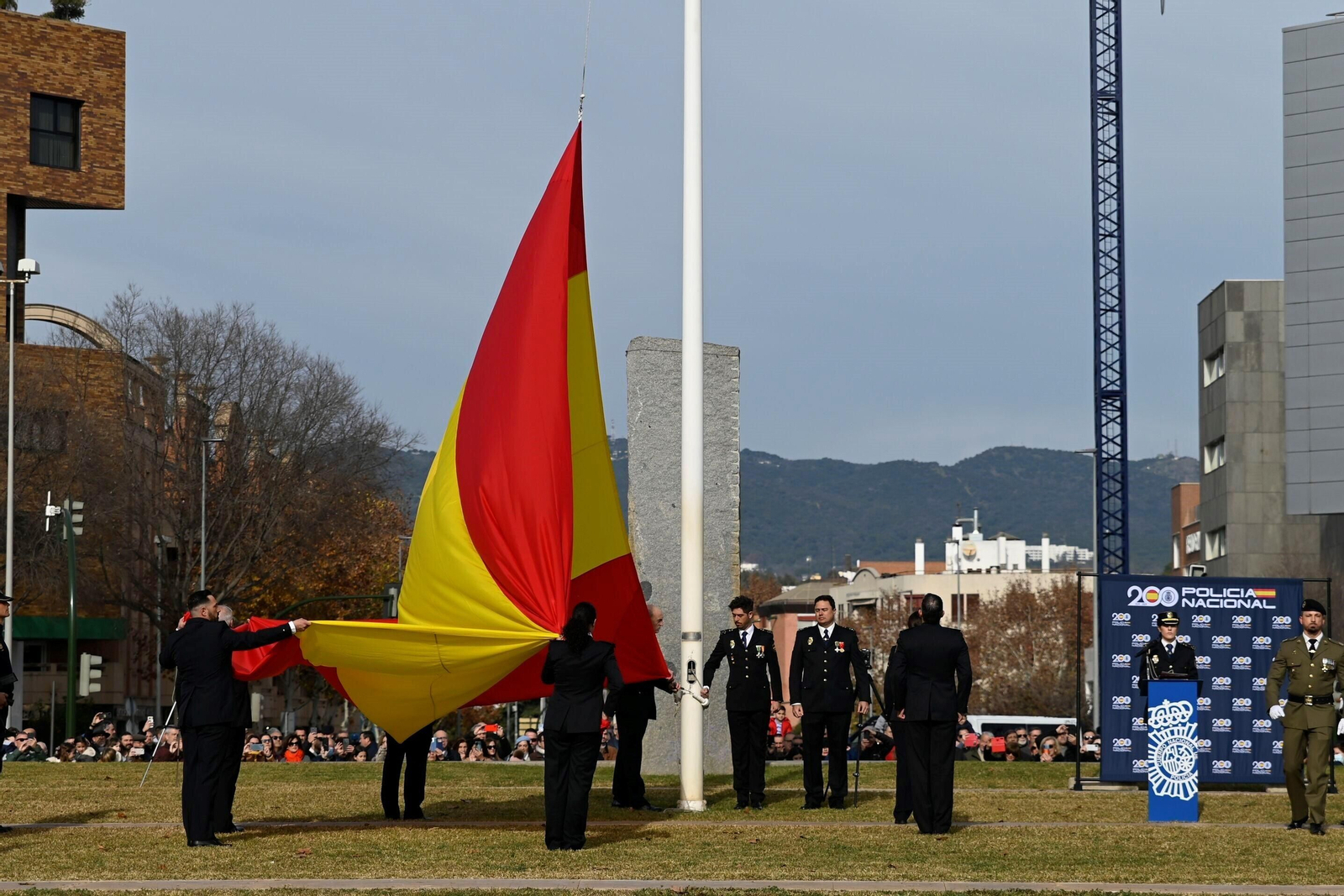 La celebración del bicentenario de la Policía Nacional en Córdoba, en imágenes