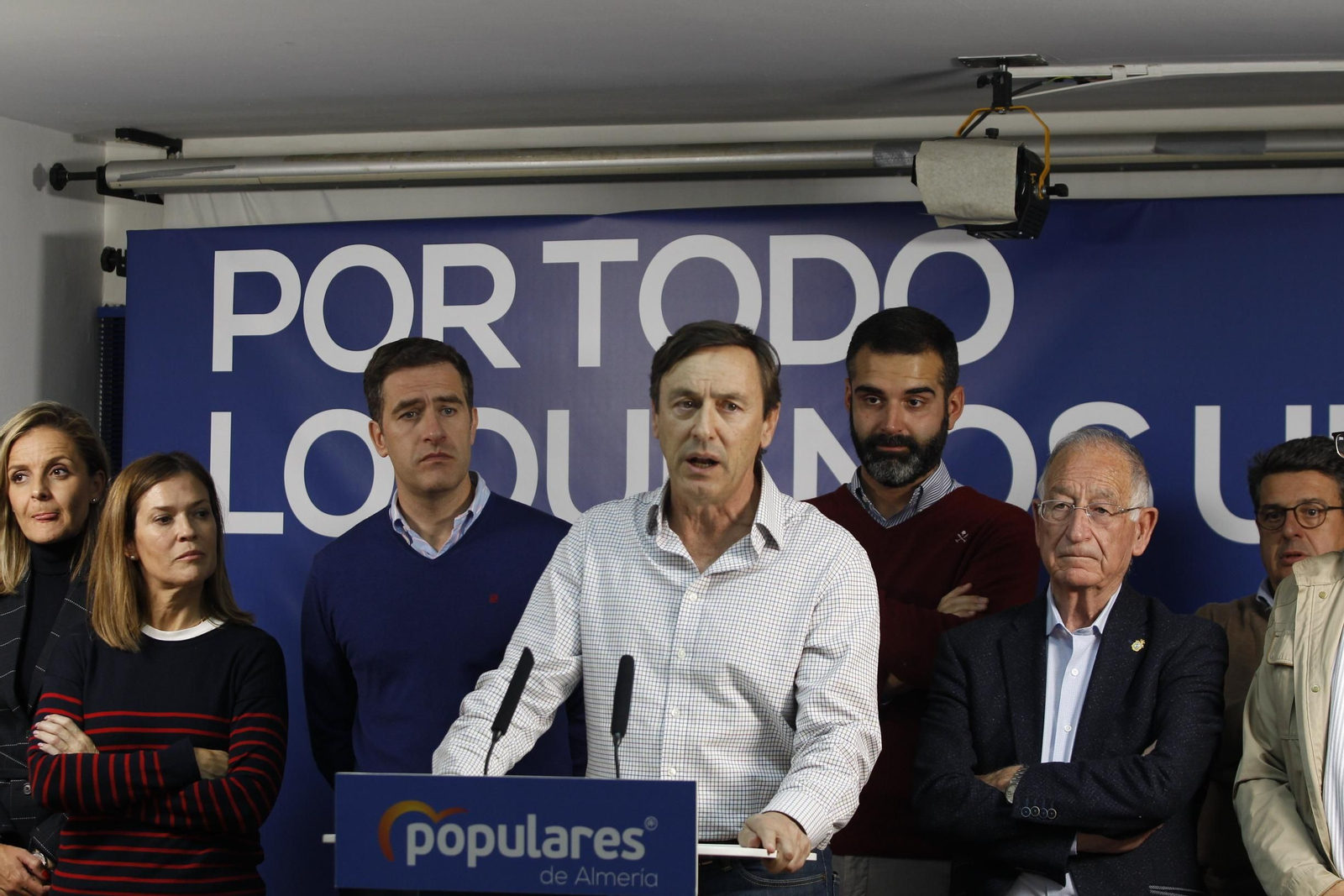 Fotogalería noche Elecciones Generales 10 Noviembre 2019. Almería