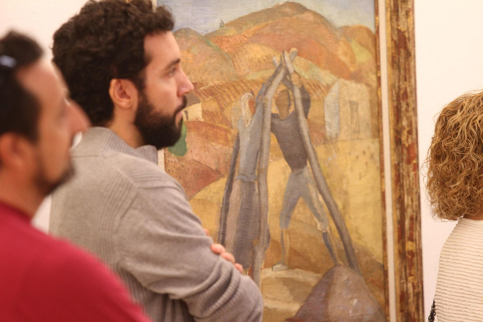 Exposición de Vázquez Díaz en el museo de Huelva