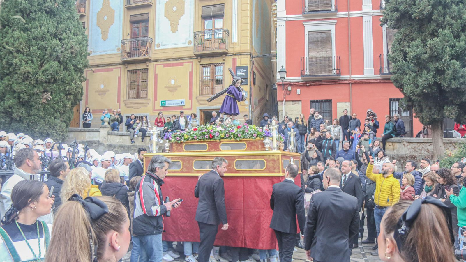 El Niño Jesús de la Esperanza, en la Plaza de Santa Ana