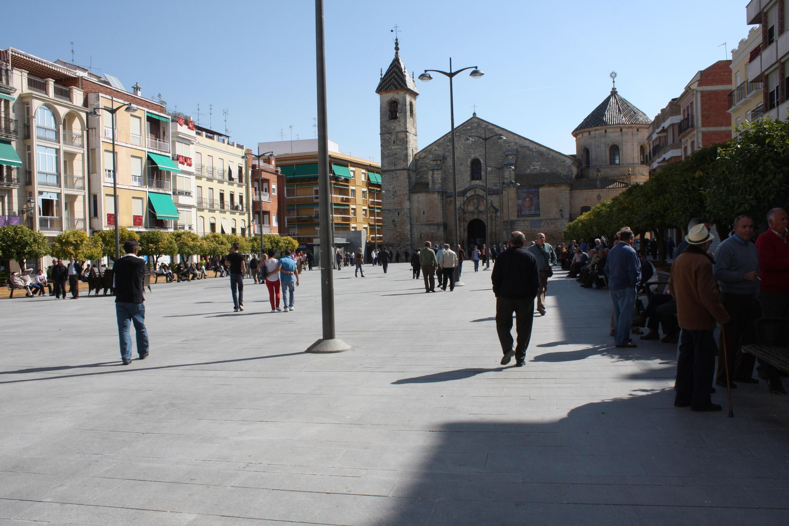 Plaza Nueva de Lucena.