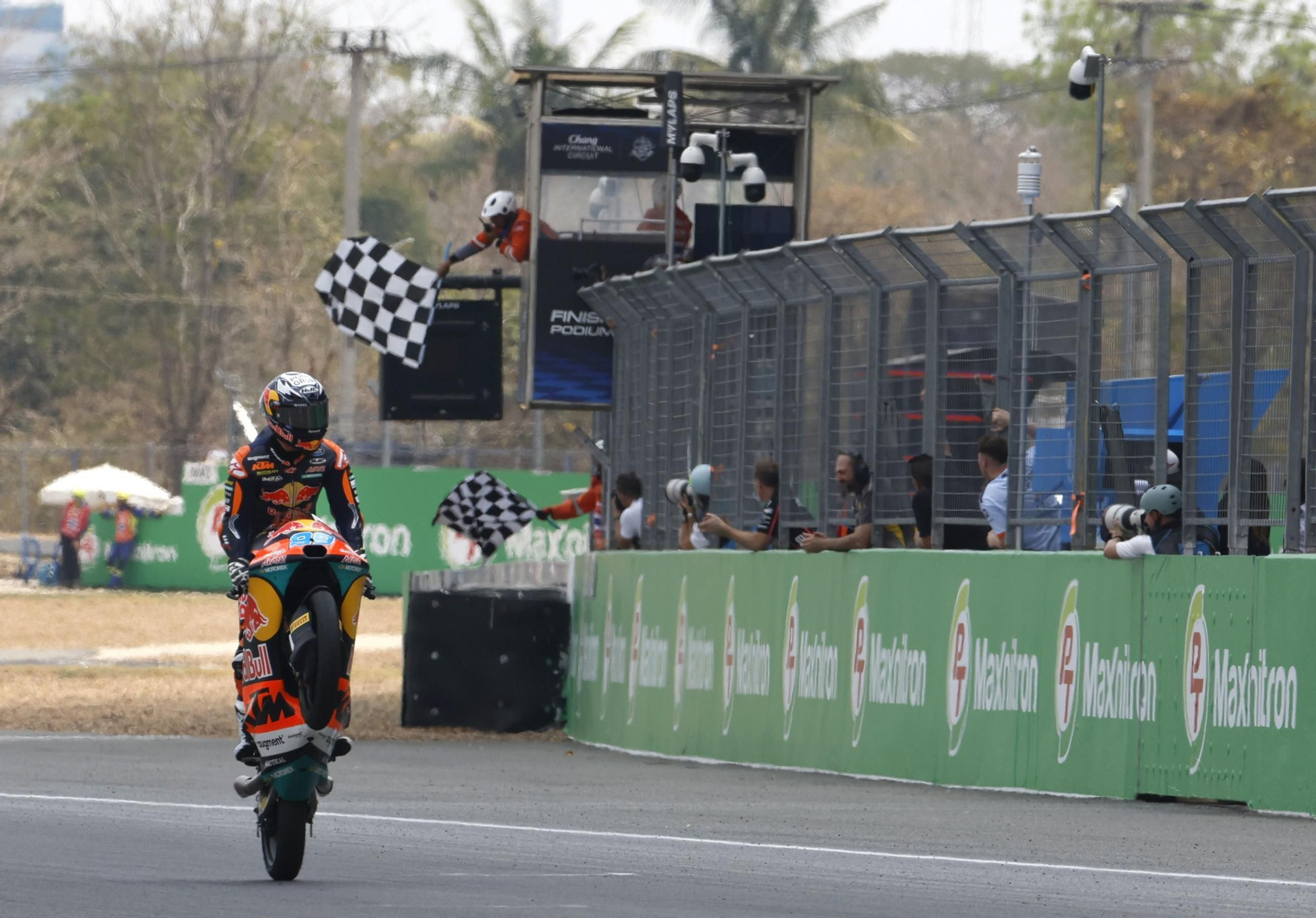 Las fotos del triunfo de Marc Márquez en Tailandia