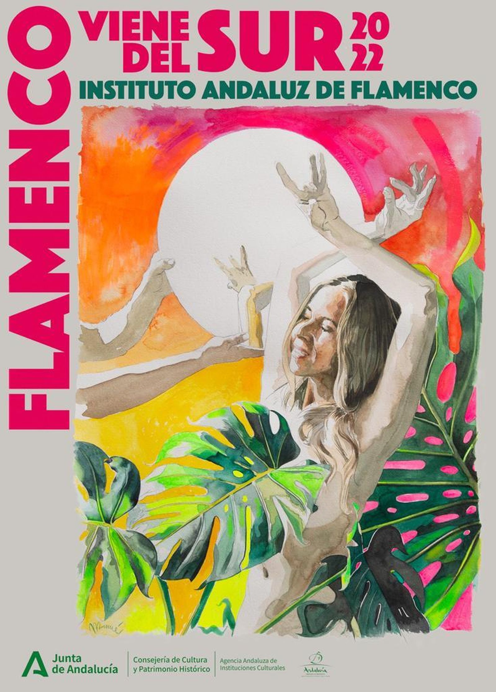Cartel del ciclo 'Flamenco viene del Sur'